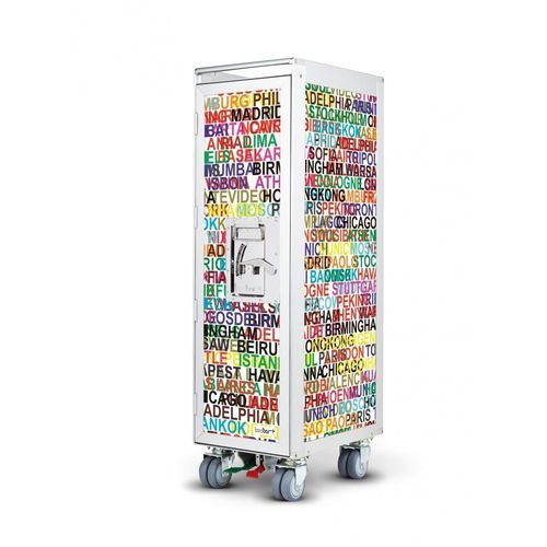 Commercial trolley - BORDBAR_STORAGE "GUESTROOM" - bordbar design GmbH - customizable / aluminum