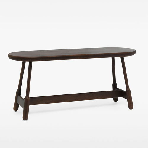 Contemporary bench - ALBERT  - Massproductions - oak / walnut / beech
