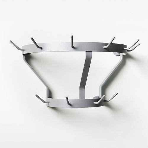 Wall-mounted coat rack - MARCEL - Massproductions - contemporary / metal