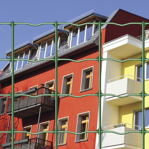 Welded mesh fence - STRONG - Ferro Bulloni - garden / galvanised steel / rectangular