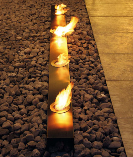 Round bioethanol burner - CIRCULAR - AcquaFuoco