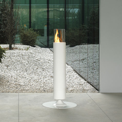 Bioethanol fireplace - APOLLO - AcquaFuoco - free-standing / central / open hearth