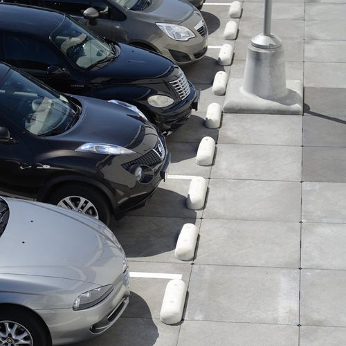 Parking prevention bollard - Zoontjens - concrete