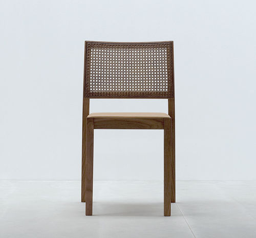 Contemporary visitor chair - ST3N GRITSCH - HUSSL - wooden / commercial / without armrests