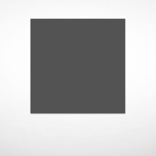 Magnetic board - Adeco - black / wall-mounted / steel