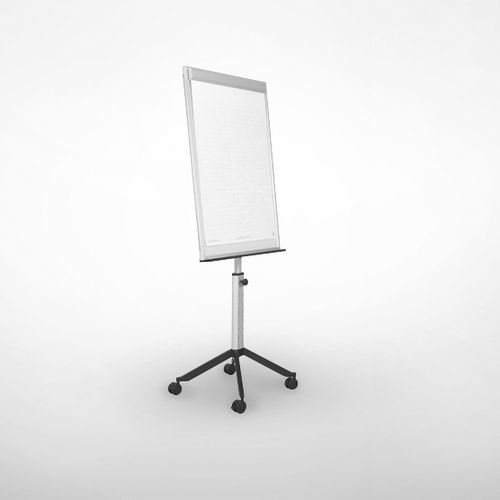 Magnetic board - W-632 000 - Adeco - erasable / flipchart / free-standing
