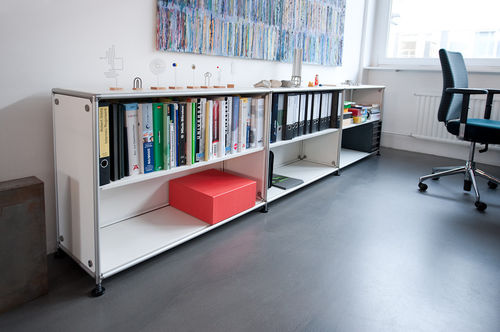 Contemporary shelf - PON OFFICE - burkhard Leitner - HPL / for office