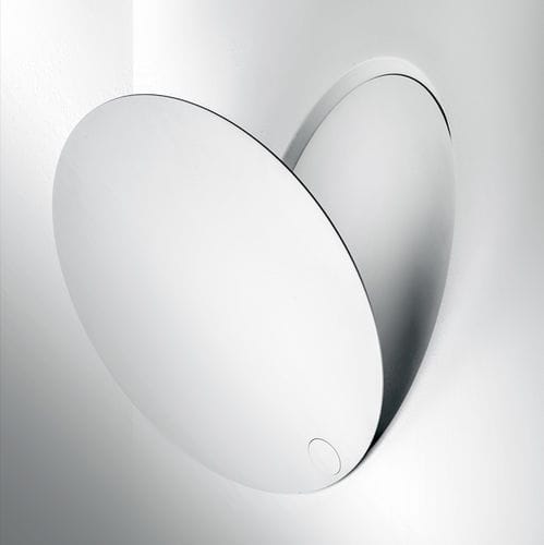 Contemporary wall light - CAVEAU - iconeluce.com - indoor / metal / round