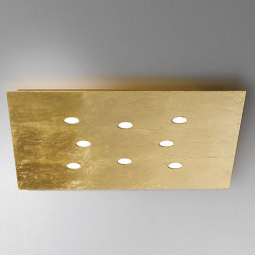 Contemporary ceiling light - SWING  - iconeluce.com - rectangular / aluminum / LED