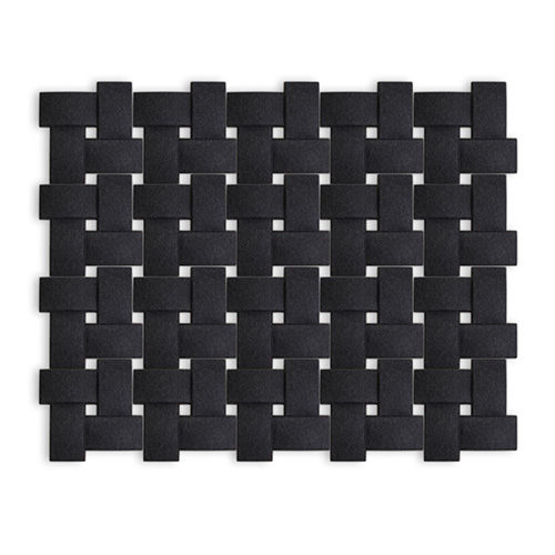 Wall-mounted acoustic panel - SOUNDWAVE WICKER - OFFECCT - polyester fiber / colored / for office