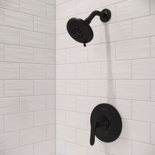 Shower mixer tap - WELLER - Pfister - wall-mounted / metal / bathroom