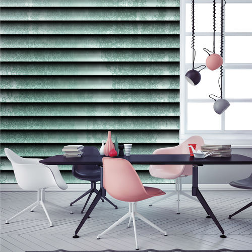 Contemporary wallpaper - EFFET PLISS&Eacute; - Arta WallDeco - nature pattern / panoramic / 3D effect