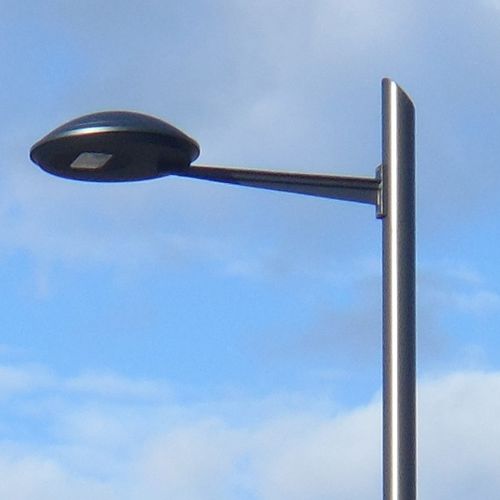 Aluminum lamp post arm BRA2200 ROS Iluminación