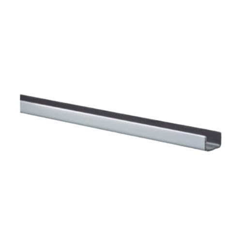 Stainless steel fastening profile - 031C - Trivel - for baseboard / for balcony / for window