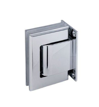 Door hinge - H2201 - Trivel - stainless steel / satin / glass