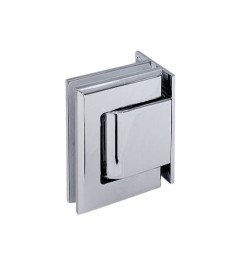 Door hinge - H2202 - Trivel - stainless steel / satin / glass