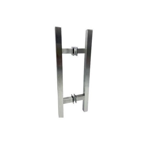 Glass door pull handle - T4764 - Trivel - stainless steel / contemporary / home
