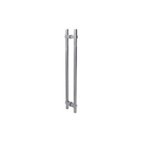 Glass door pull handle - T4766 - Trivel - stainless steel / contemporary / home