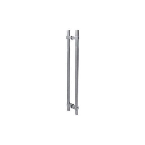 Glass door pull handle - T4768 - Trivel - stainless steel / contemporary / home