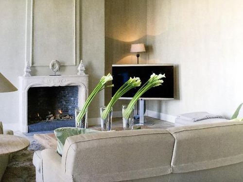 Gas fireplace - Leonardo Caminetti GmbH - built-in / Single-sided / closed hearth