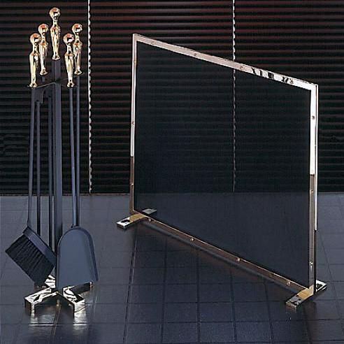 Steel fireplace set - 5001 - Leonardo Caminetti GmbH
