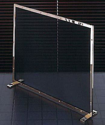 Fireplace fire screen - 5000 - Leonardo Caminetti GmbH