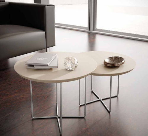 Contemporary nesting tables - ZANAMM - Vettas Mobiliario - wooden / round / home