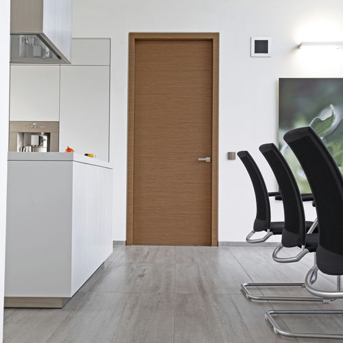 Interior door - CUBE : FINELINE - Bod'or KTM - wood veneer / sliding / pivoting