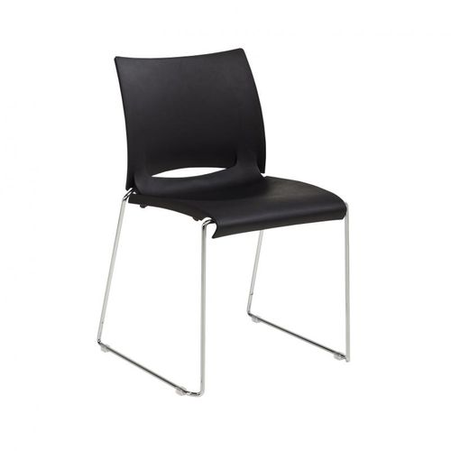 Contemporary chair - TIGER ICON - METAFOX - indoor / polycarbonate / metal base