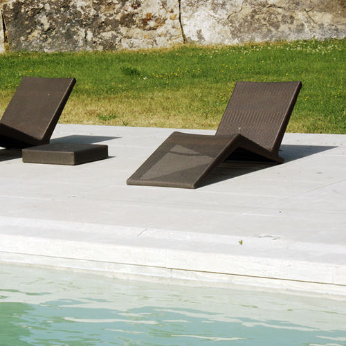 Travertine paving slab - Arredo di Pietra srl - outdoor / poolside / anti-slip