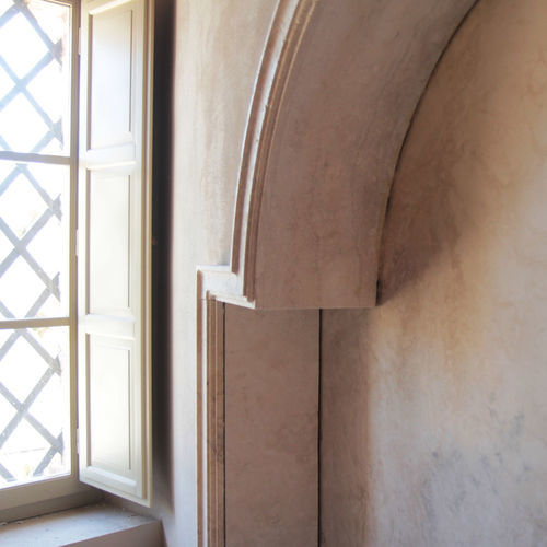 Travertine molding - Arredo di Pietra srl - corner / straight / arched