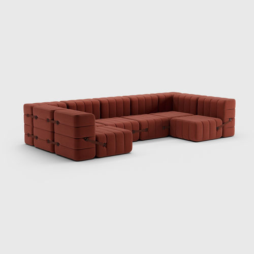 Modular sofa - CURT: SET 15  - AMBIVALENZ - bed / compact / contemporary
