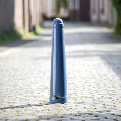 Parking prevention bollard - 004 - ABES S.à r.l. Public Design - cast aluminum / removable / for public space