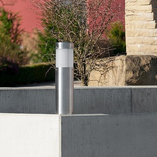 Garden bollard light - 200 - ABES S.à r.l. Public Design - urban / contemporary / stainless steel