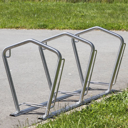 Floor-mounted bike rack - 480 - ABES S.à r.l. Public Design - galvanised steel / powder-coated steel / stainless steel