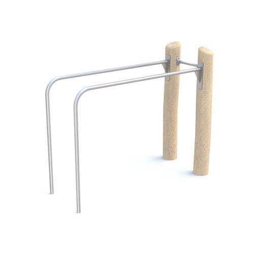 Outdoor parallel bars - 8201 - BUGLO Sp.zo.o. - for public space / for fitness trails