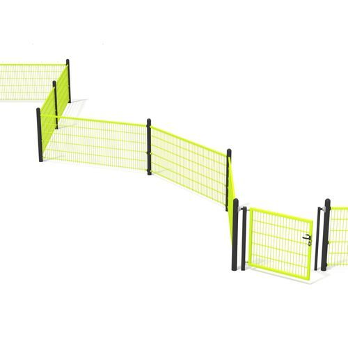 Wire mesh fence - 6085 - BUGLO Sp.zo.o. - playground / metal / rectangular