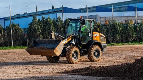 Rubber-tired loader - 321G - Case Construction - diesel / for construction