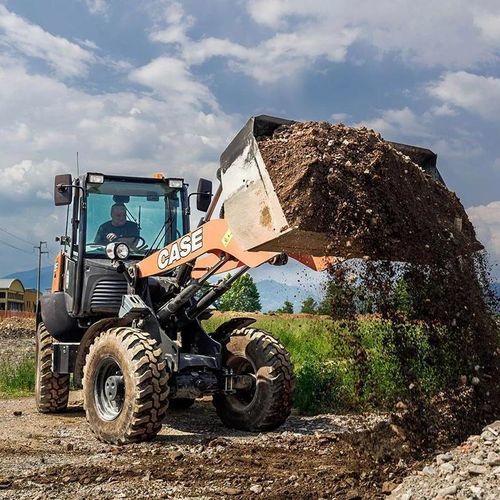 Wheeled loader - 121F - Case Construction - diesel / for construction