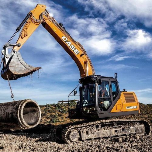 Large excavator - CX180E - Case Construction - crawler / handling / compact