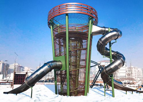 Outdoor climbing tower - AGFS 253 BIRD  - Cemer Kent Ekipmanlari San. Tic. Ltd. Sti