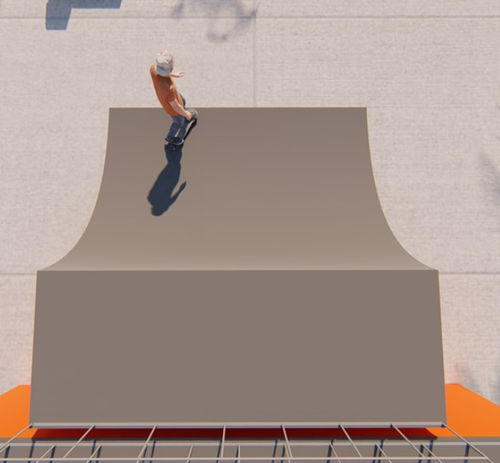 Skatepark skatepark ramp - SK 01 - Cemer Kent Ekipmanlari San. Tic. Ltd. Sti