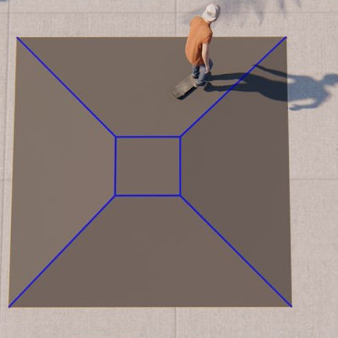 Half pyramid for skateparks - SK 05 - Cemer Kent Ekipmanlari San. Tic. Ltd. Sti