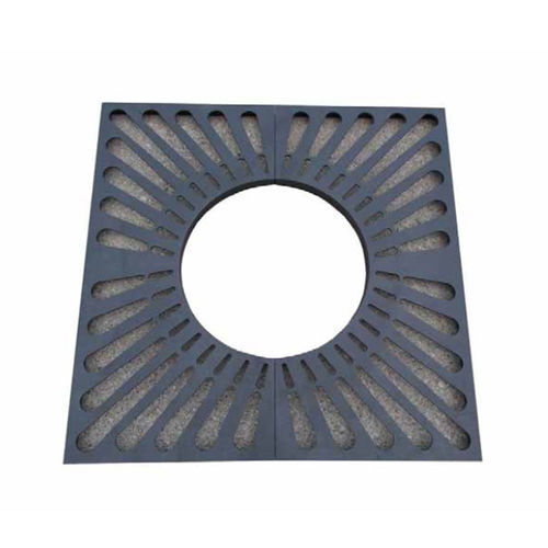 Square tree grate - DIAL - VASART URBAN DESIGN - painted metal
