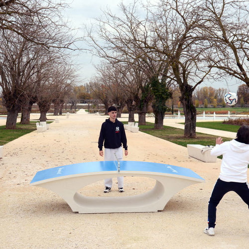 Outdoor teqball table - ballO - VASART URBAN DESIGN - contemporary / modern / for school