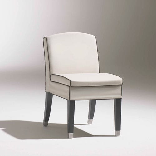 Contemporary restaurant chair - MARLY - SOCA - indoor / fabric / aluminum