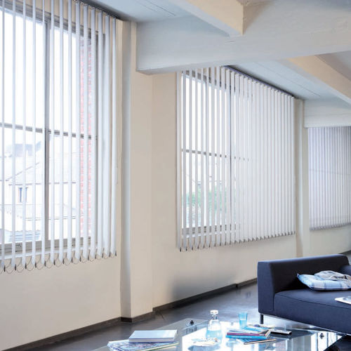Vertical blinds - FRANCIAFLEX - for window / fabric / aluminum