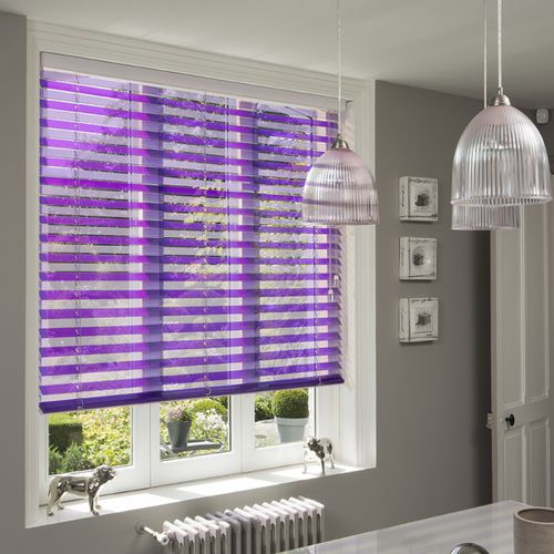 Venetian blinds - SÉLECT - FRANCIAFLEX - for window / wooden / leather