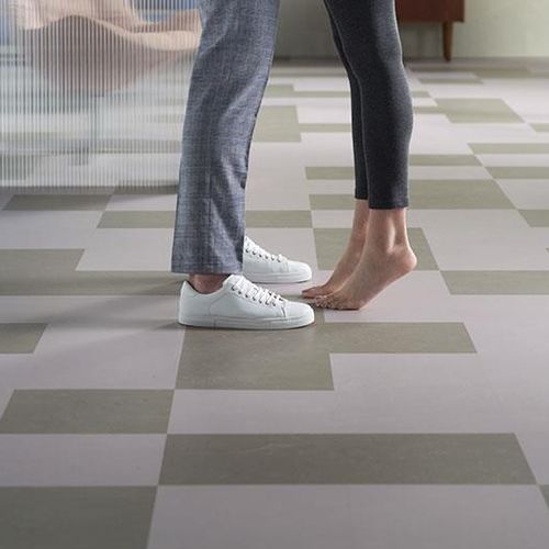Linoleum flooring - MARMOLEUM CLICK - Forbo Flooring Systems - indoor / for living rooms / for office