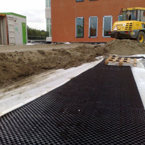 Polypropylene drainage membrane - SANDWICHPANEL 74  - Greenmax - for vertical drainage / horizontal drainage / foundation
